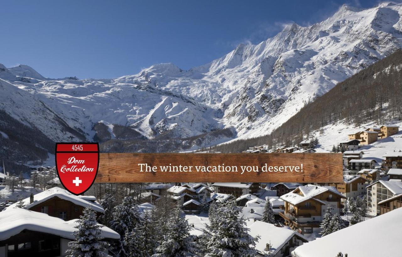 Bed and Breakfast Berghof Garni - The Dom Collection Saas-Fee Zewnętrze zdjęcie