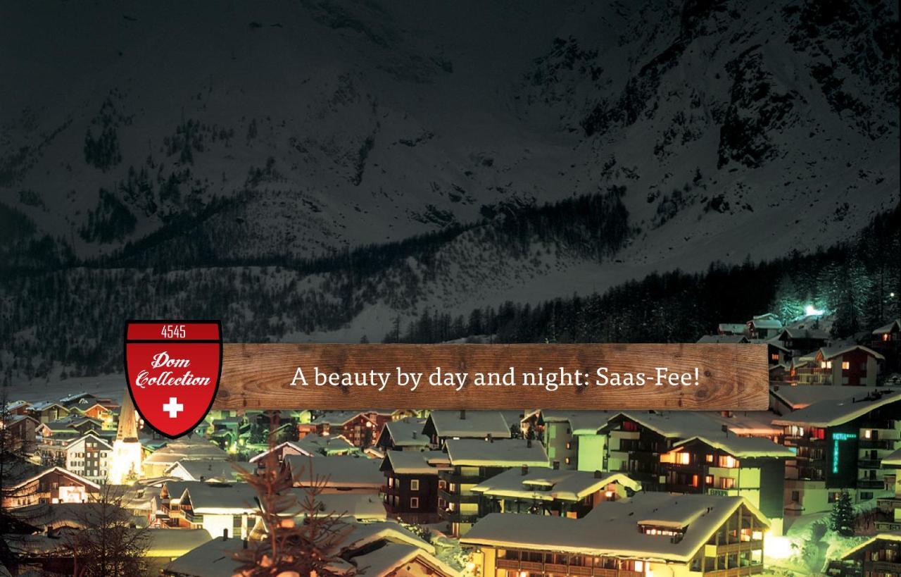 Bed and Breakfast Berghof Garni - The Dom Collection Saas-Fee Zewnętrze zdjęcie