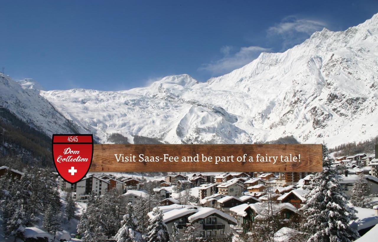 Bed and Breakfast Berghof Garni - The Dom Collection Saas-Fee Zewnętrze zdjęcie