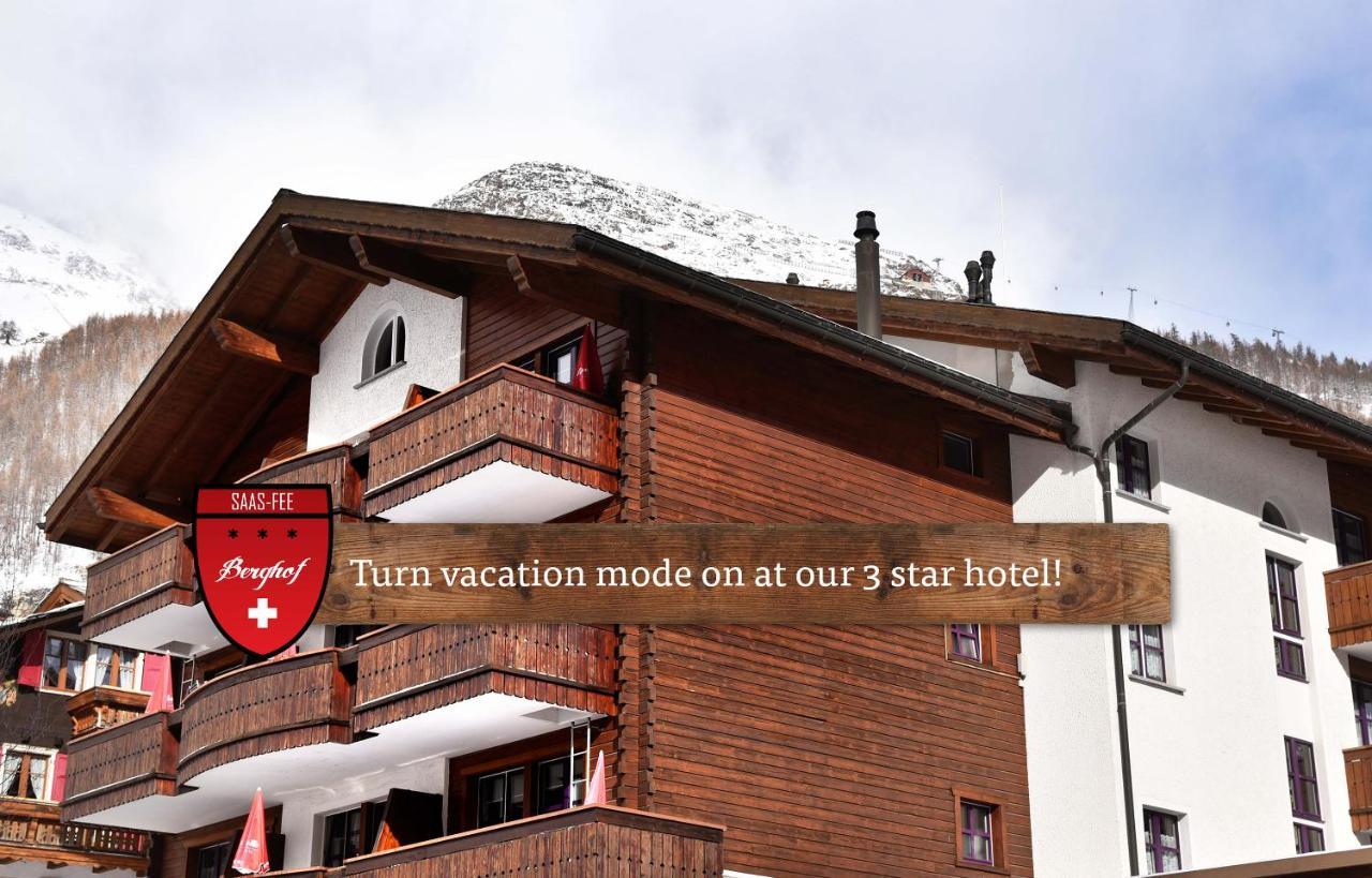 Bed and Breakfast Berghof Garni - The Dom Collection Saas-Fee Zewnętrze zdjęcie